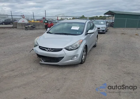 2013 Hyundai Elantra Gls z USA, uszkodzony, nr VIN 5NPDH4AE1DH319749